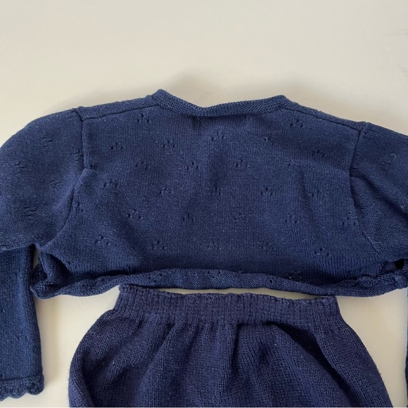 Mayoral Navy Knit 2-Piece Sweater Set Size Newborn - Picture 7 of 7